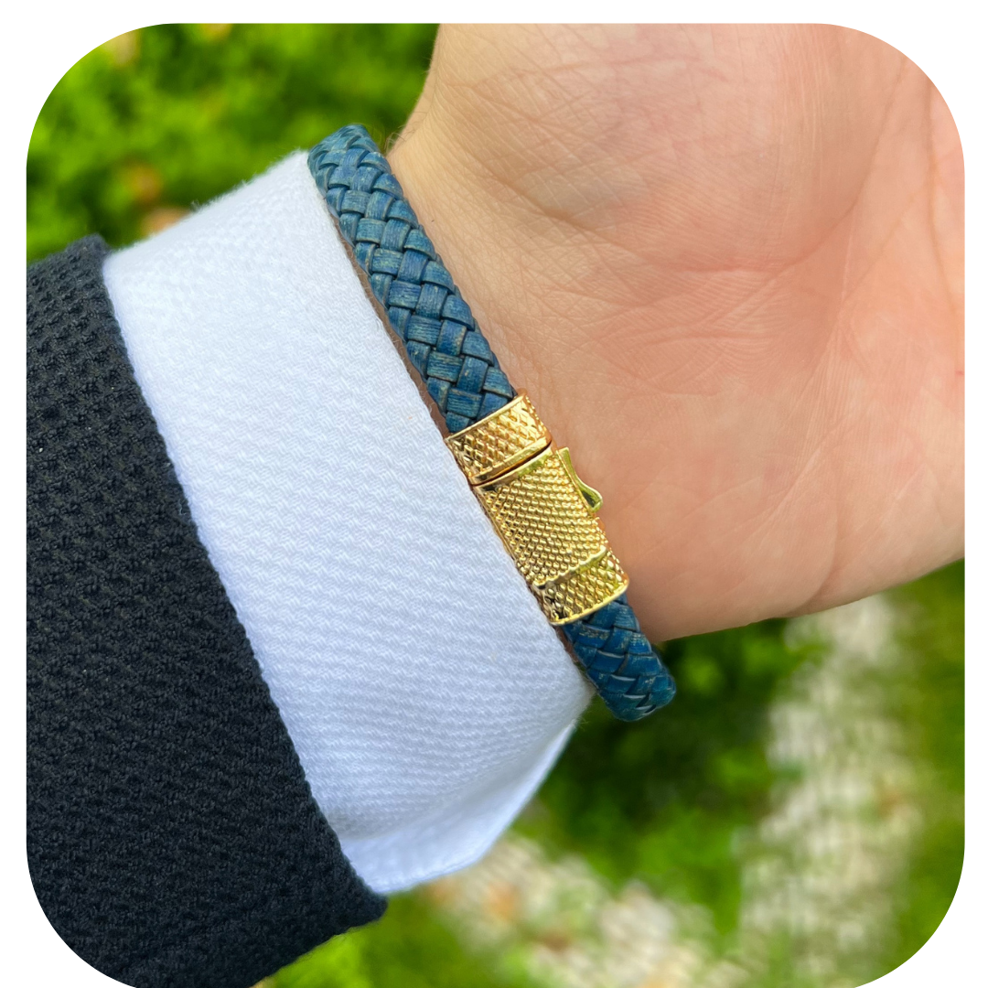 Sıralı Zirkon Erkek Bileklik