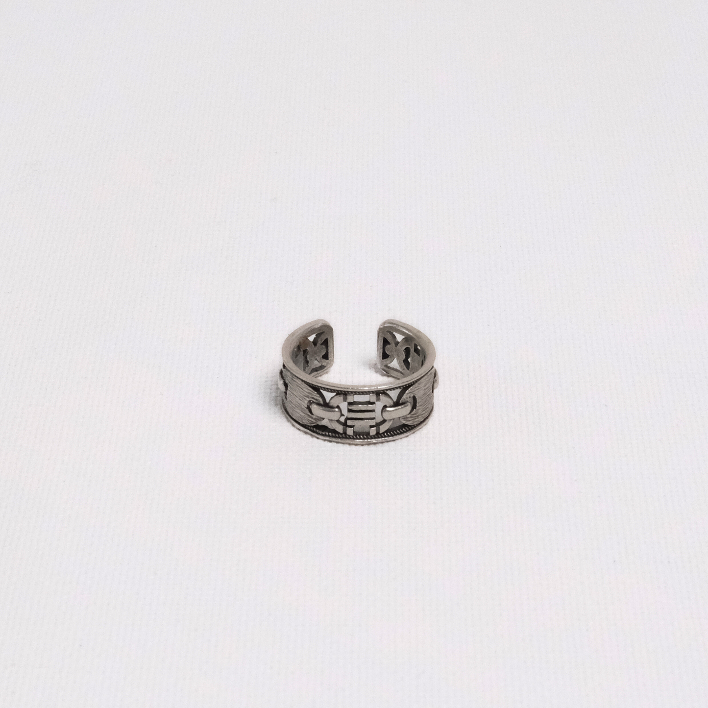 Kararma Ve Solmaya Dayanıklı Ayarlanabilir Erkek Yüzük