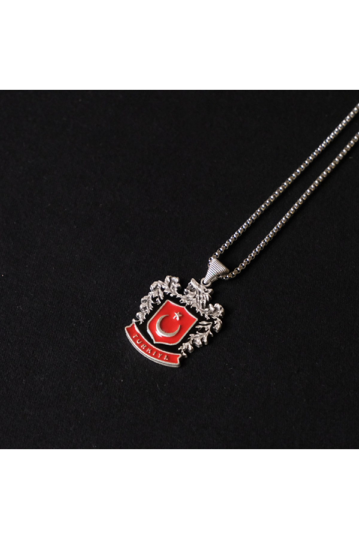 Paslanmaz Çelik Erkek Kolye TNRK0036