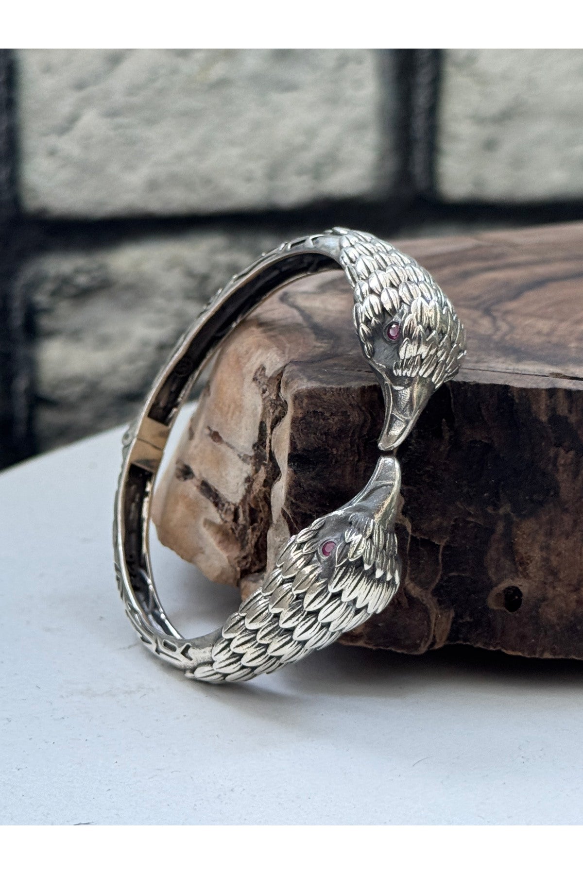 925 Ayar gümüş ayarlanabilir kelepçe bileklik