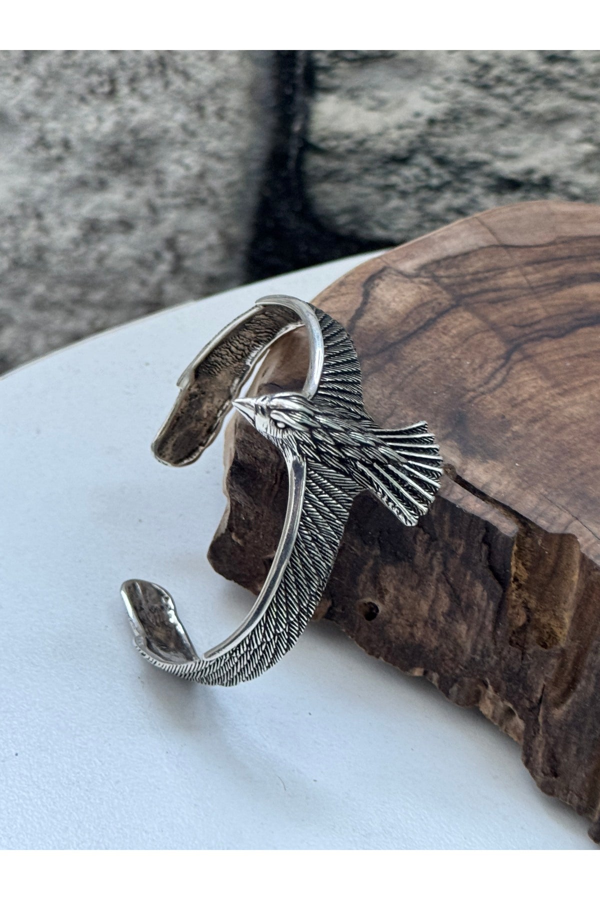 925 Ayar gümüş ayarlanabilir kelepçe bileklik