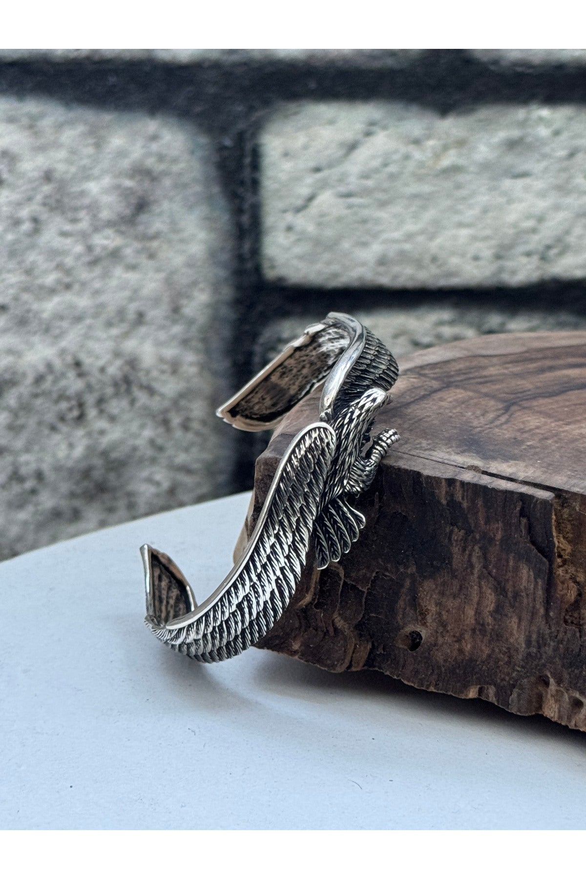 925 Ayar gümüş ayarlanabilir kelepçe bileklik