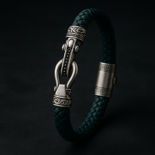 İTALYAN TASARIM AT NALI ŞANS ZİRKON TAŞLI BİLEKLİK