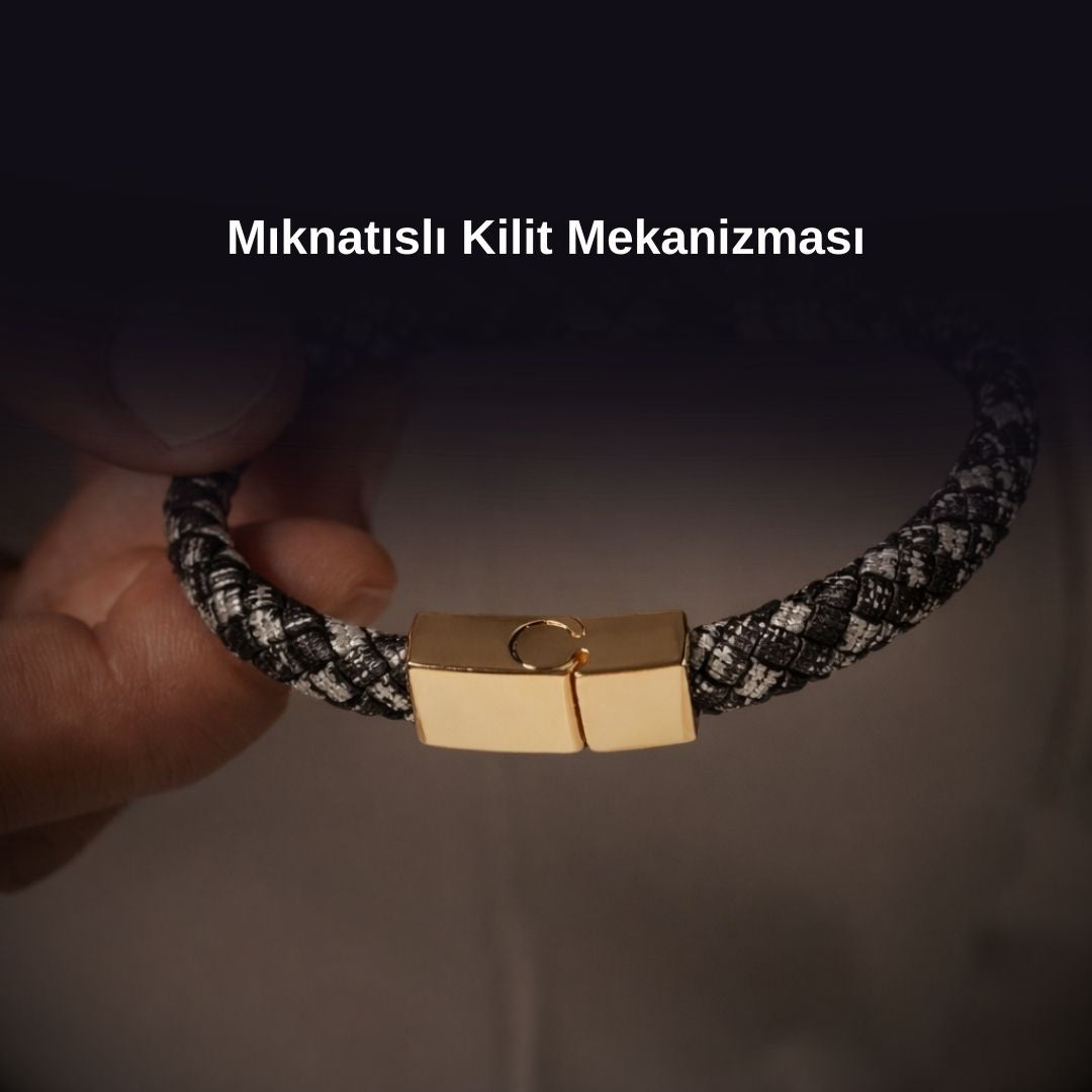 Pusula Zirkon Taşlı Bileklik