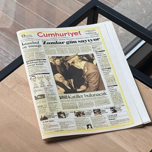 Doğduğun Günün Gazetesi – Kişiye Özel Nostaljik Hediye