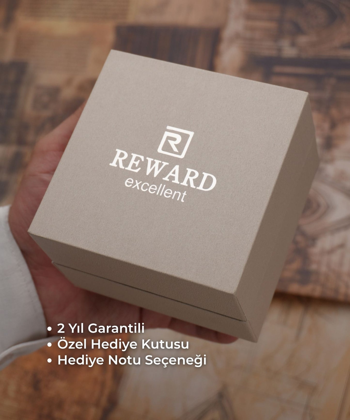Reward Yeşil Kadran Old Money Çelik Saat