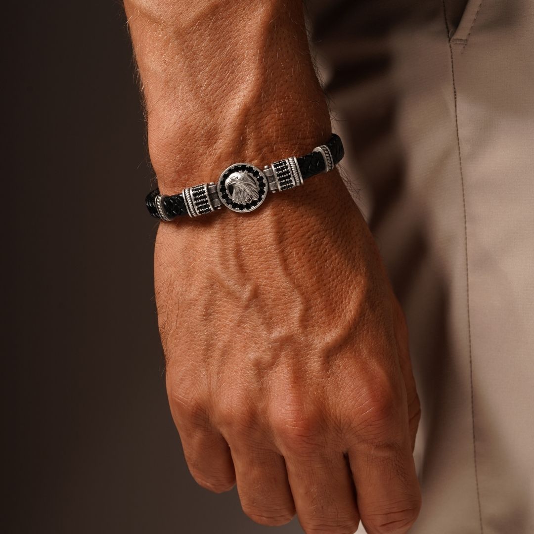 Kartal Model Zirkon Taşlı Bileklik