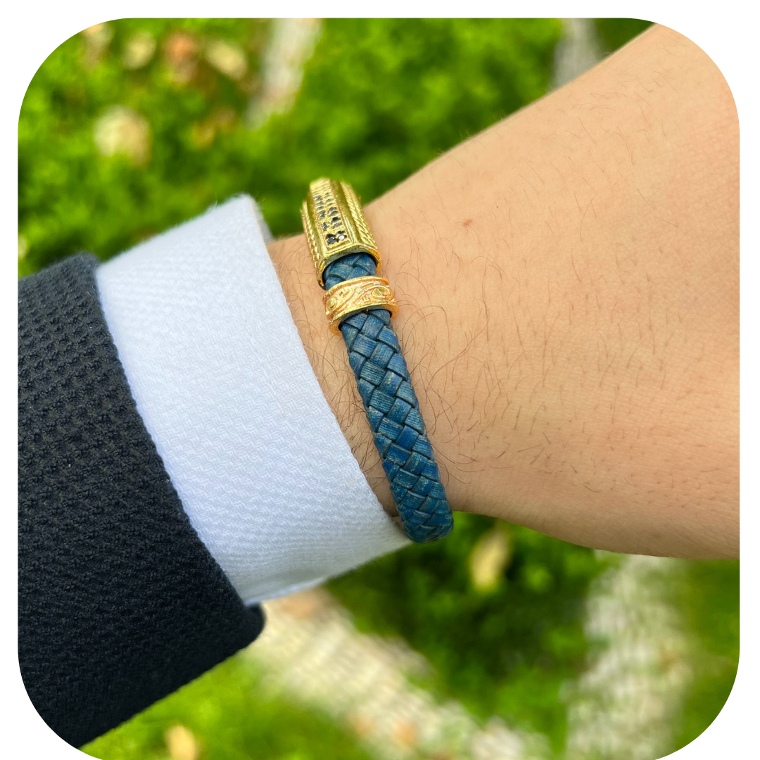 Sıralı Zirkon Erkek Bileklik