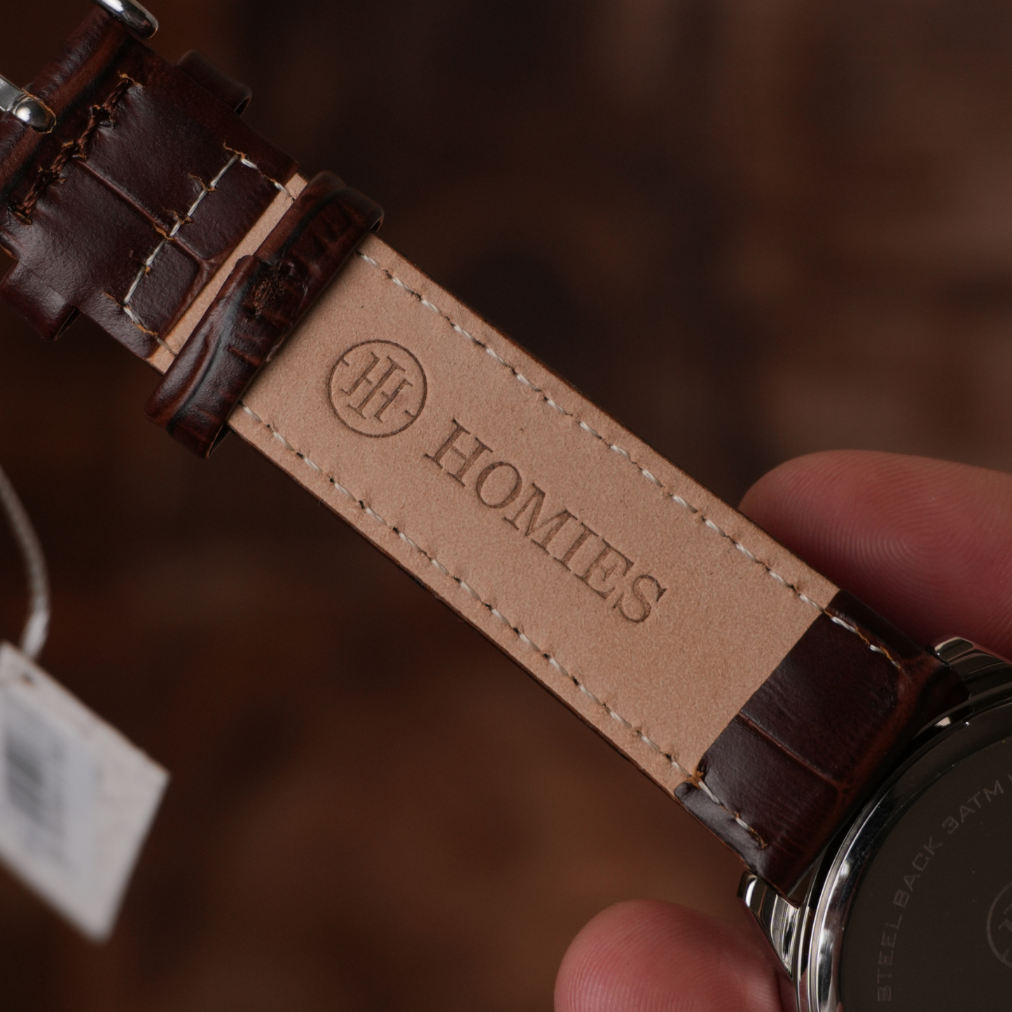 Homies HM27437S01-3 Deri Kordonlu Erkek Kol Saati