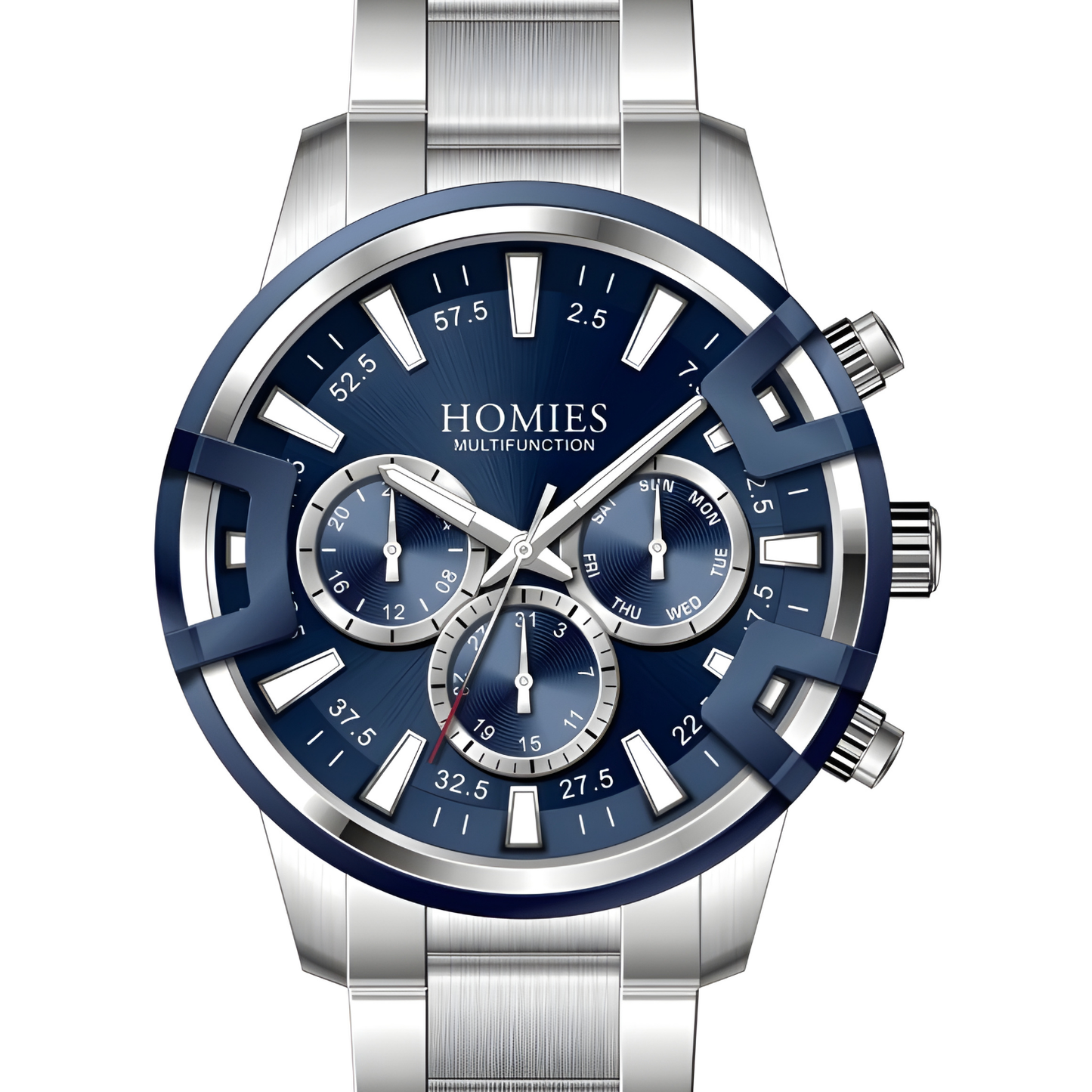 Homies HM24065S01-3 Çelik Kordonlu Erkek Kol Saati