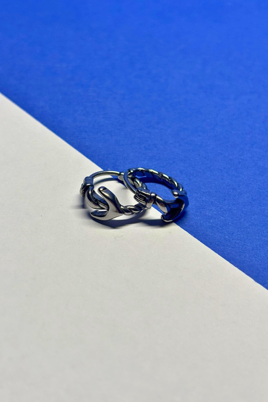 Modern Tasarım Paslanmaz Çelik Erkek Küpe