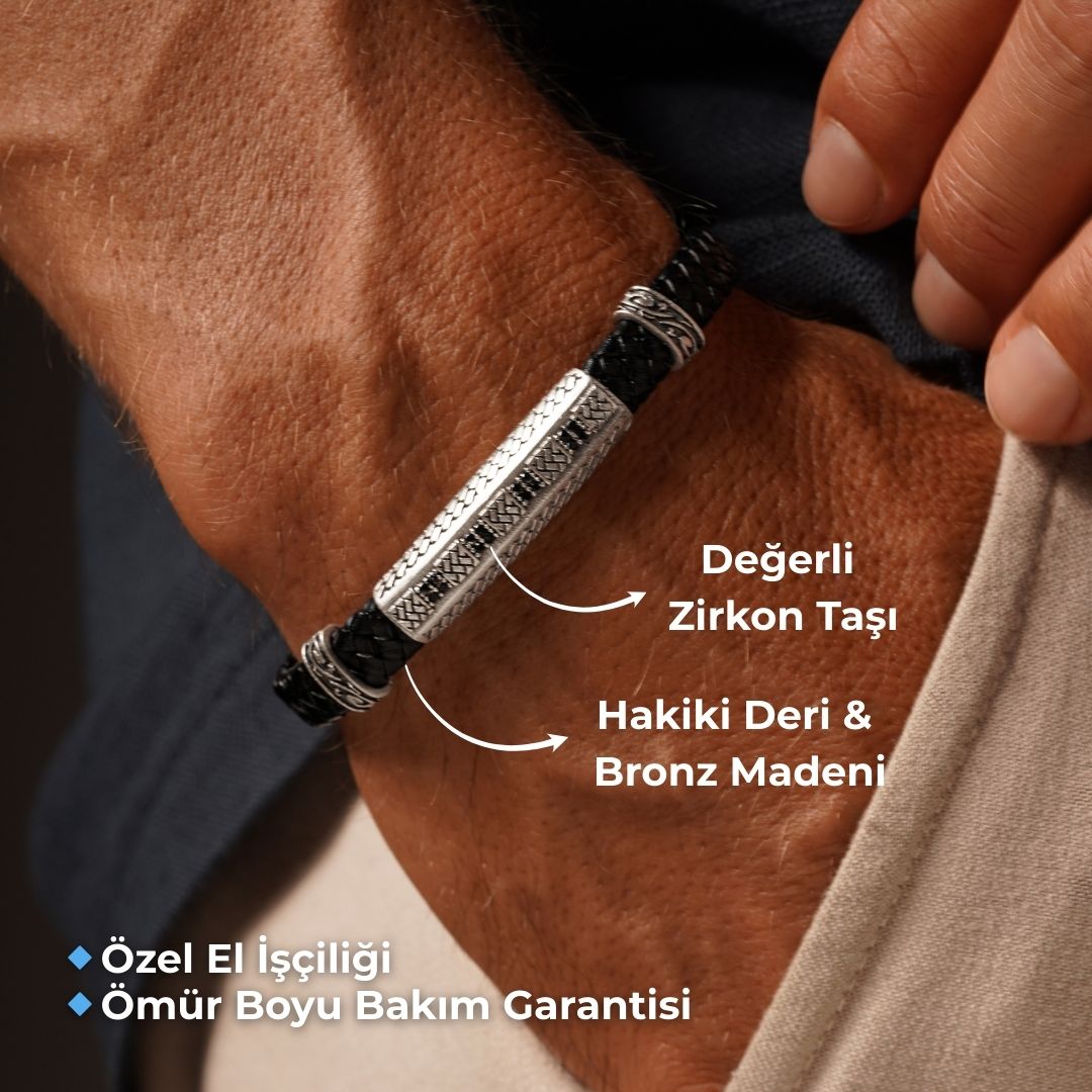 Dörtlü Zirkon Taşlı Bileklik