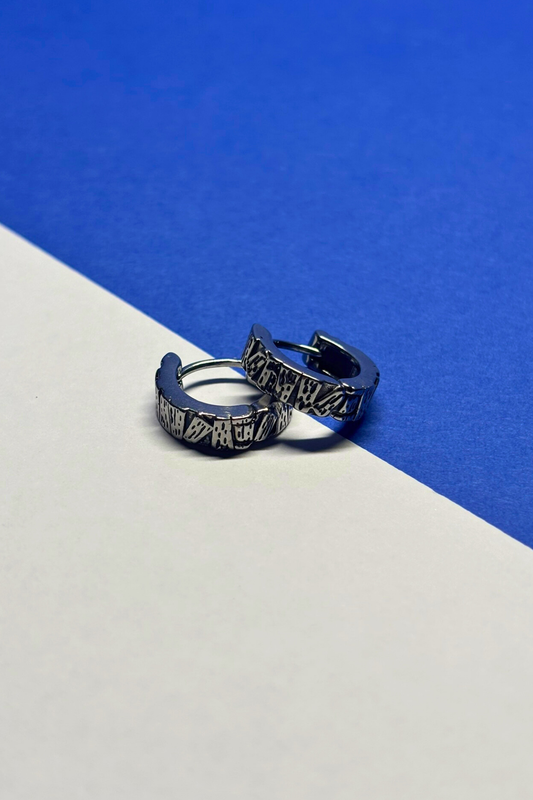 Modern Tasarım Paslanmaz Çelik Erkek Küpe