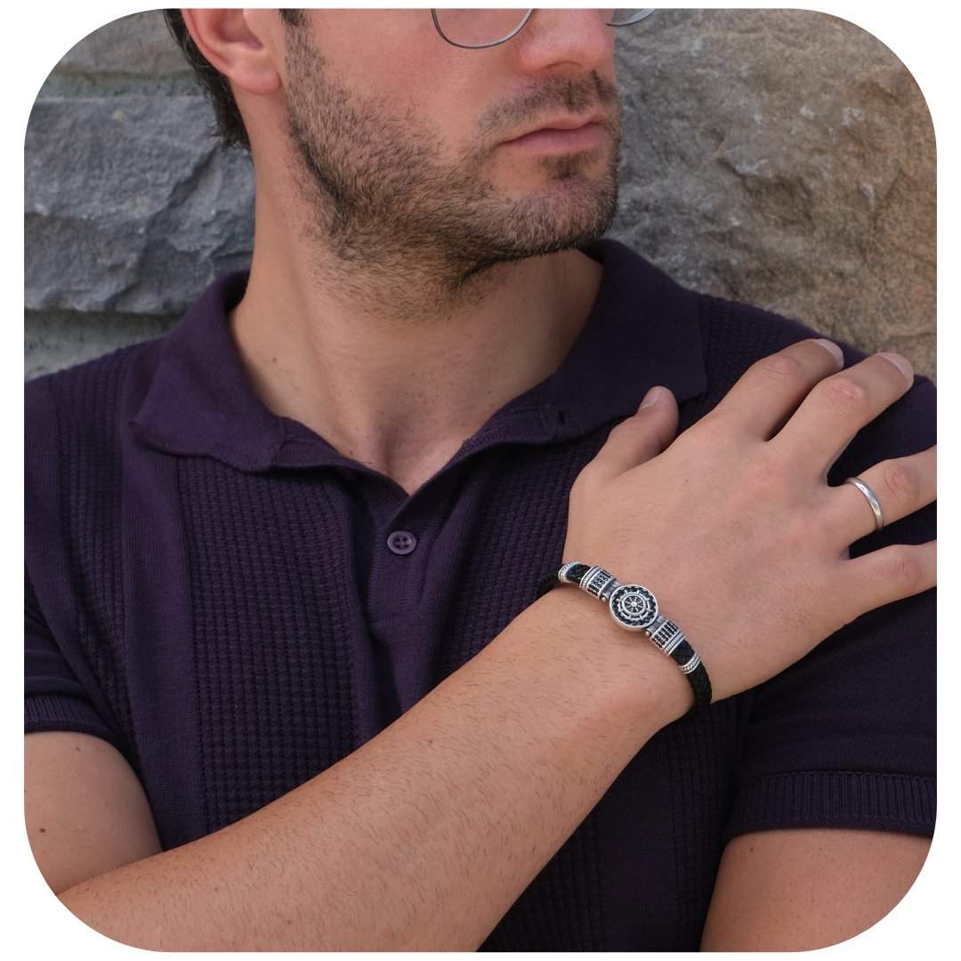 Dümen Rota Model Zirkon Taşlı Bileklik