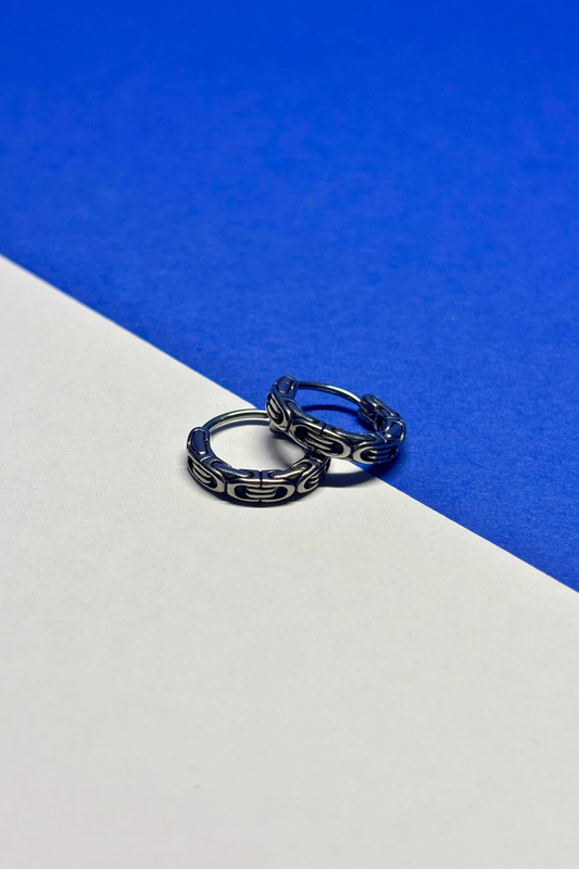 Modern Tasarım Paslanmaz Çelik Erkek Küpe