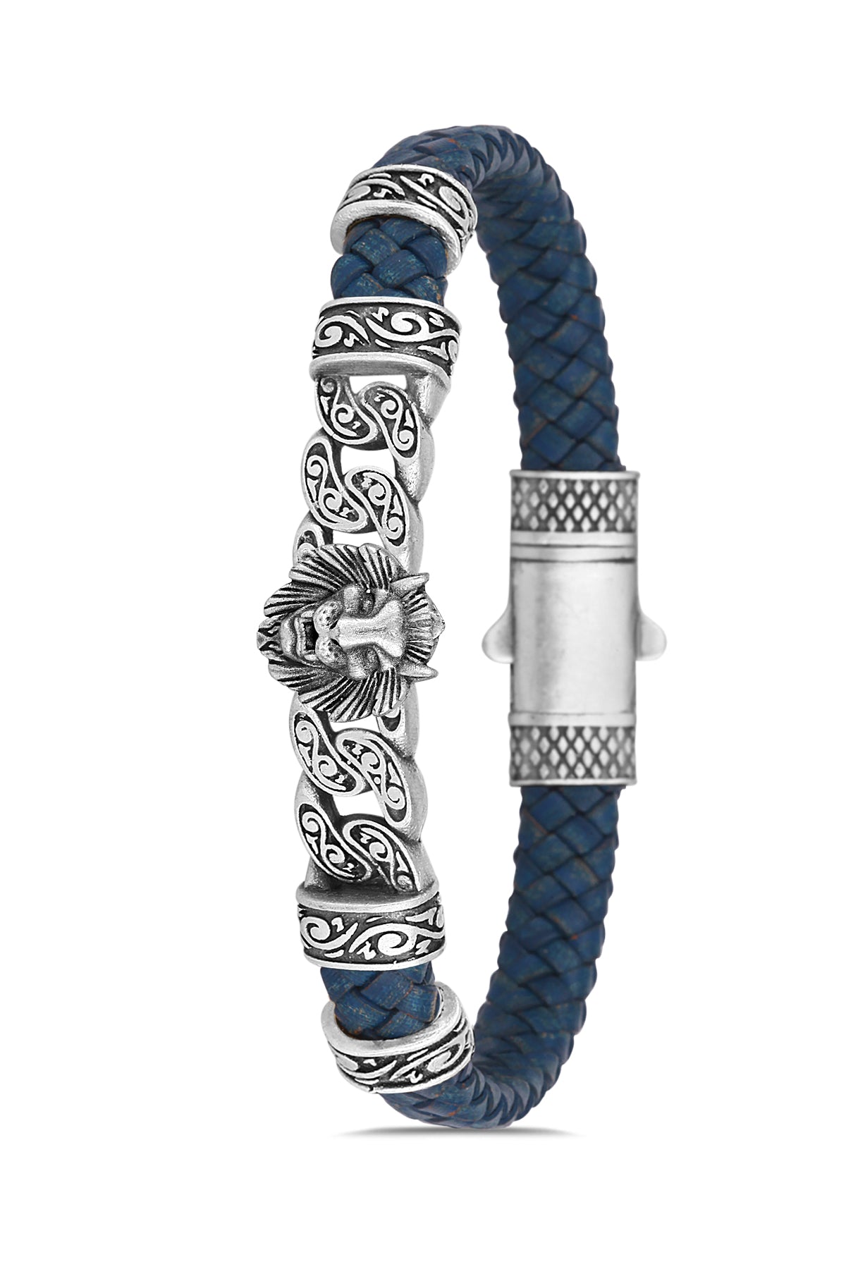 Lion Model Zirkon Taşlı Bileklik